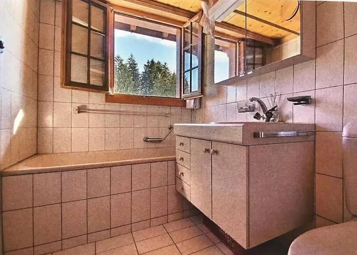 Apartman Warm Timbers Flat With Generous Living Area Schönried