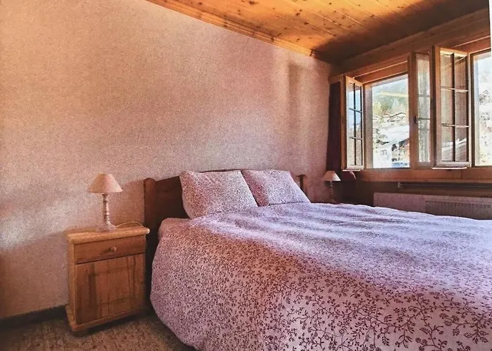 Warm Timbers Flat With Generous Living Area Apartman Schönried