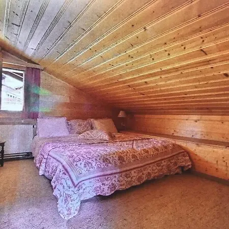 Warm Timbers Flat With Generous Living Area Schönried